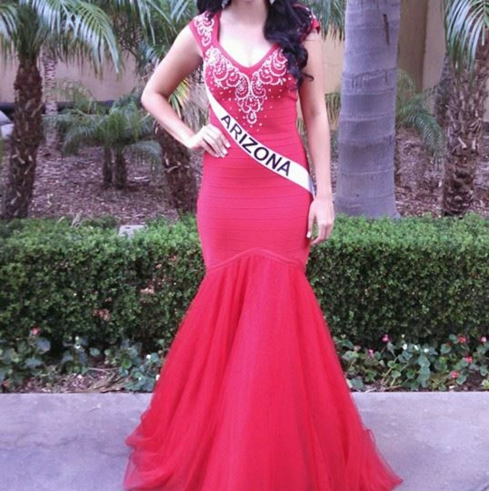 Pagaent/ Prom Gown - Picture 7 of 8